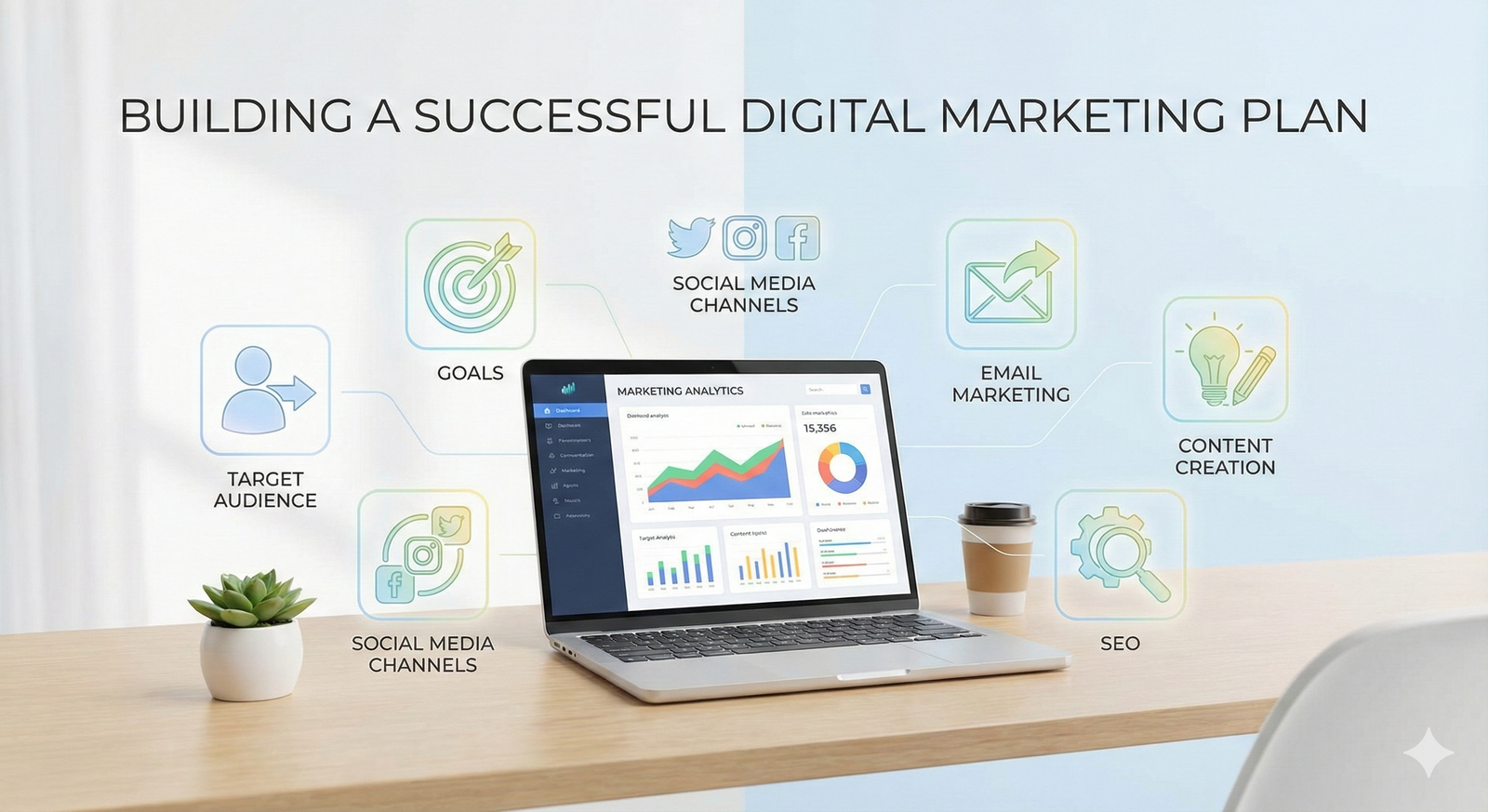 كيف تبني خطة تسويق إلكتروني ناجحة